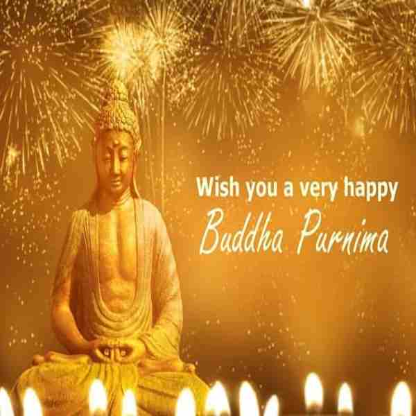 Buddh Purnima Day Wish Card Card